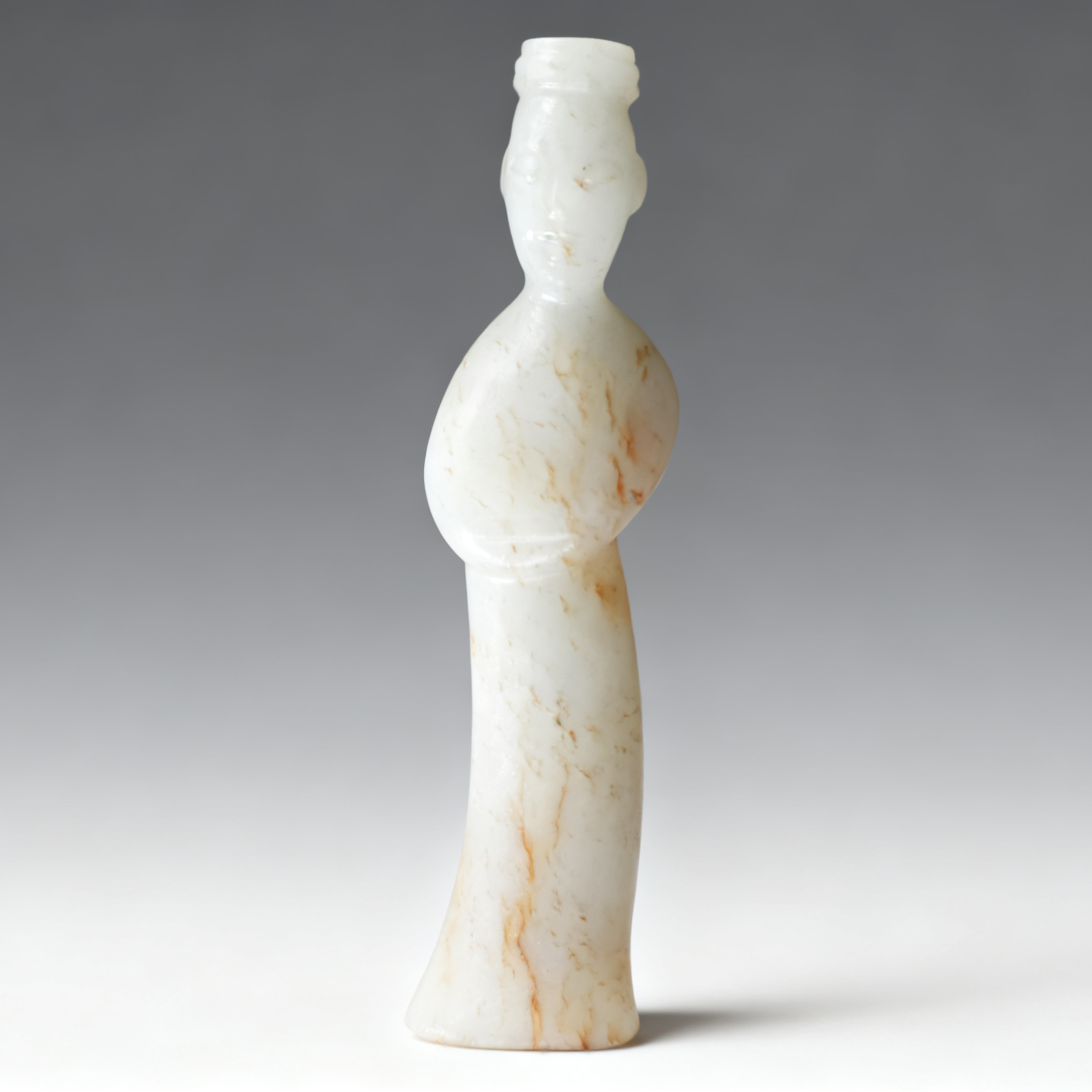 Liao-Jin Dynasty Jade Human-Shaped Pendant