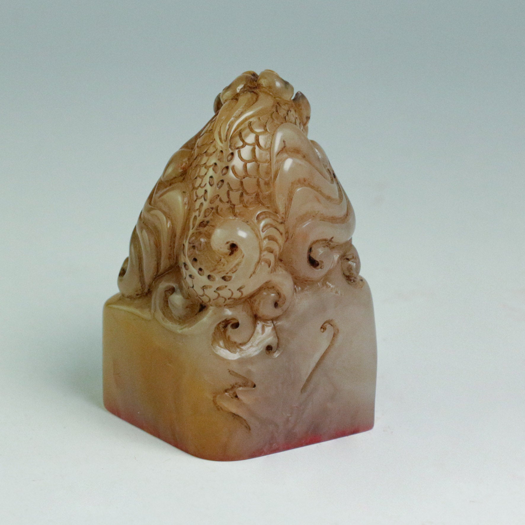 Mossy Steps Green Seal - 苔痕上阶绿 印章