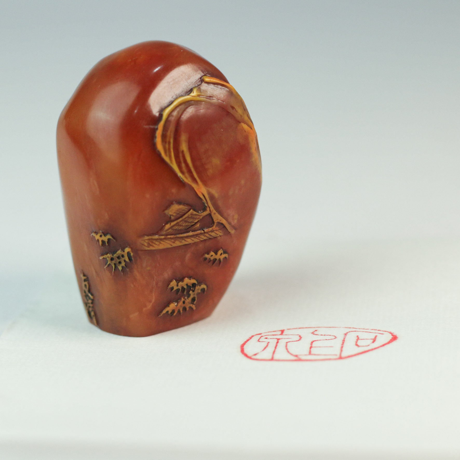 Spring Water on Stone Seal - 石上泉 印章