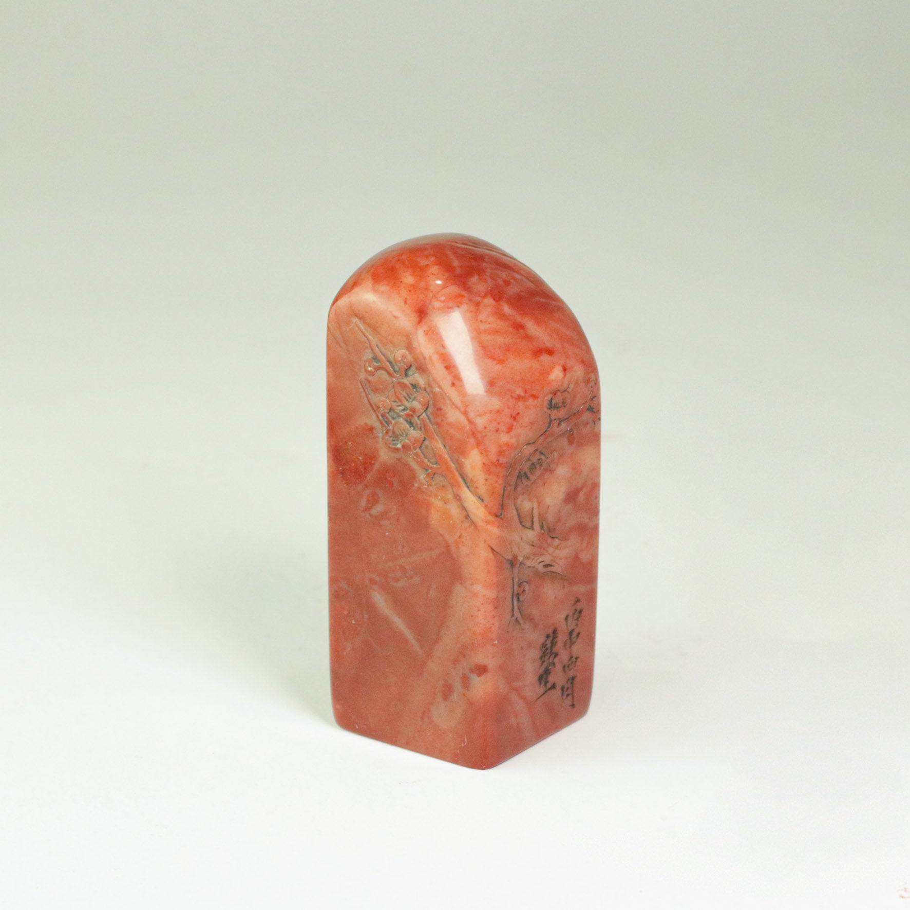 Plum Blossoms Bringing Five Blessings Seal - 梅開五福 印章