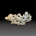 Chinese Ming Antique Jade - Flying Apsaras