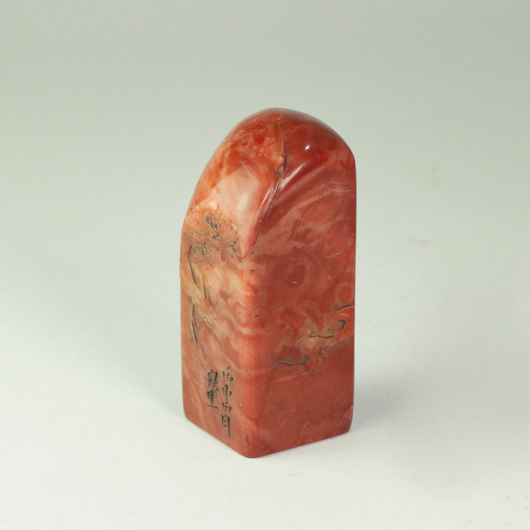 Plum Blossoms Bringing Five Blessings Seal - 梅開五福 印章