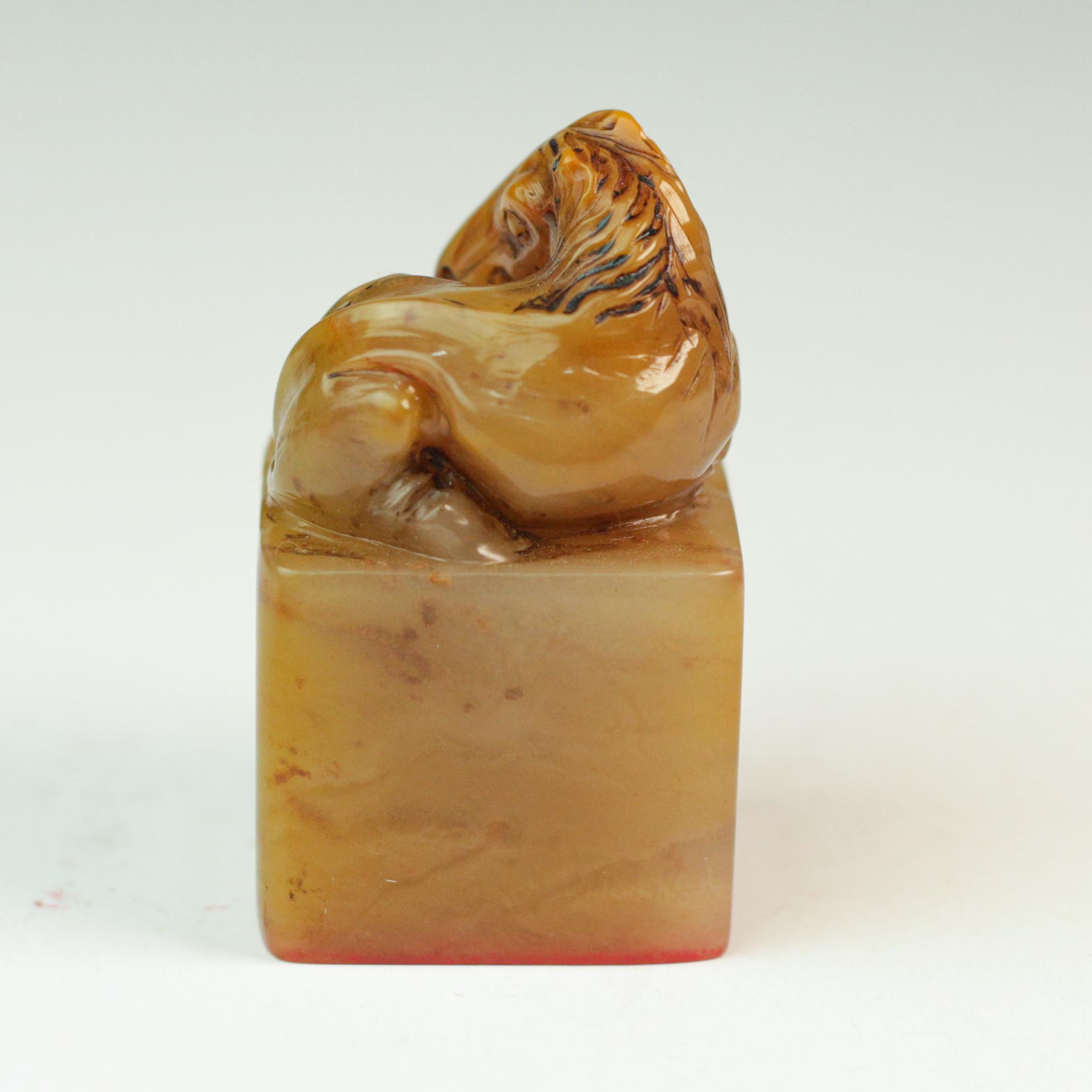 Hand-held flat seal - 手拱平章 印章