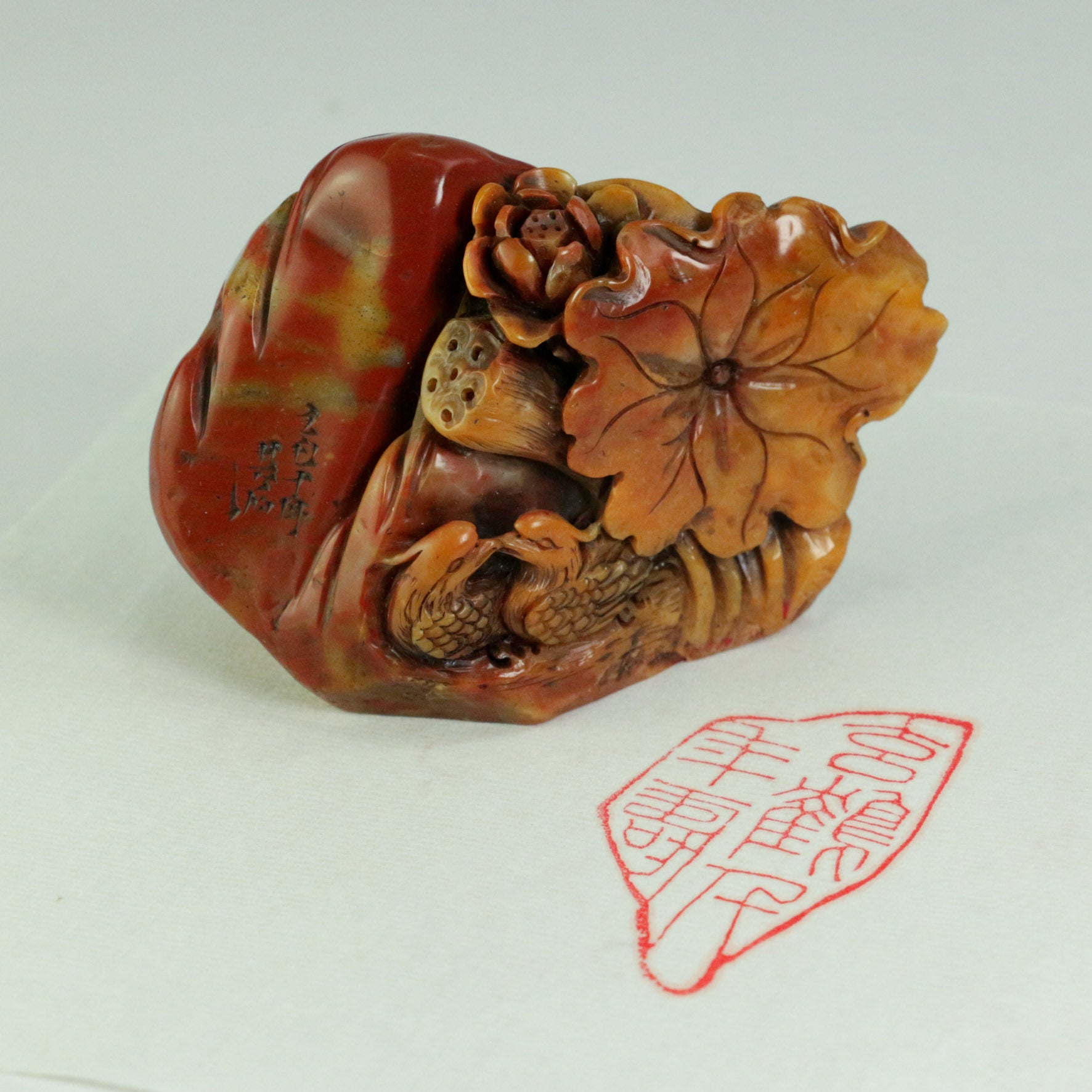 Auspicious Crane Longevity Seal - 吉鶴萬年壽 印章